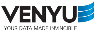 VENYU YOUR DATA MADE INVINCIBLE logo