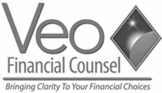VEO FINANCIAL COUNSEL BRINGING CLARITY TO YOUR FINANCIAL CHOICES logo