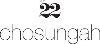 VER. 22 CHOSUNGAH logo
