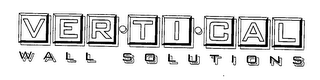 VER-TI-CAL WALL SOLUTIONS logo