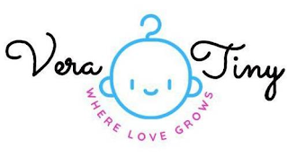VERA TINY WHERE LOVE GROWS logo