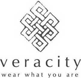 VERACITY - WEAR WHAT YOU ARE logo