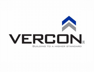VERCON INC BUILDING TO A HIGHER STANDARD logo
