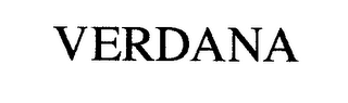 VERDANA logo