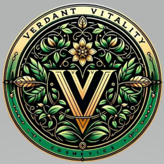 VERDANT VITALITY ∙ COSMETICS ∙ VV VV logo