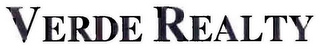 VERDE REALTY logo