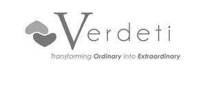 VERDETI TRANSFORMING ORDINARY INTO EXTRAORDINARY logo