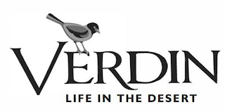 VERDIN LIFE IN THE DESERT logo