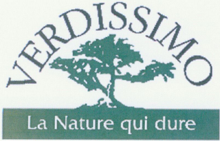 VERDISSIMO LA NATURE QUI DURE logo
