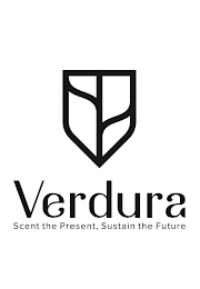 VERDURA SCENT THE PRESENT, SUSTAIN THE FUTURE logo