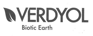VERDYOL BIOTIC EARTH logo