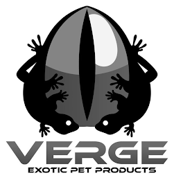 VERGE EXOTIC PET PRODUCTS logo