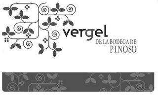 VERGEL DE LA BODEGA DE PINOSO logo