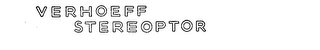 VERHOEFF STEREOPTOR logo