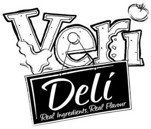 VERI DELI REAL INGREDIENTS, REAL FLAVOUR logo