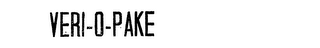 VERI-O-PAKE logo