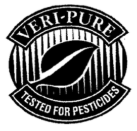VERI-PURE TESTED FOR PESTICIDES logo