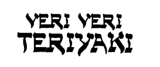 VERI VERI TERIYAKI logo