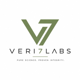 VERI7LABS PURE SCIENCE. PROVEN INTEGRITY. logo