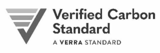 VERIFIED CARBON STANDARD A VERRA STANDARD logo
