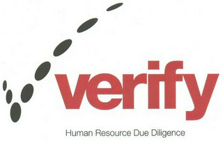 VERIFY HUMAN RESOURCE DUE DILIGENCE logo