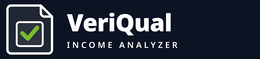 VERIQUAL INCOME ANALYZER logo