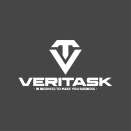 VERITASK IN BUSINESS TO MAKE YOU BUSINESS logo