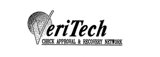 VERITECH CHECK APPROVAL & RECOVERY NETWORK logo