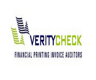 VERITYCHECK FINANCIAL PRINTING INVOICE AUDITORS logo