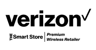 VERIZON THE SMART STORE PREMIUM WIRELESS RETAILER logo