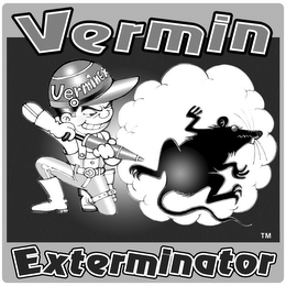 VERMINEX, VERMIN EXTERMINATOR logo