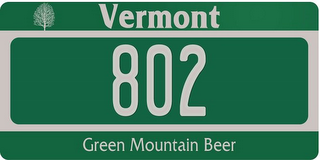 VERMONT 802 GREEN MOUNTAIN BEER logo