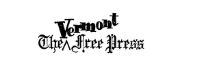 VERMONT THE FREE PRESS logo