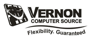 VERNON COMPUTER SOURCE FLEXIBILITY. GUARANTEED logo
