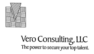 VERO CONSULTING, LLC THE POWER TO SECURE YOUR TOP TALENT. logo