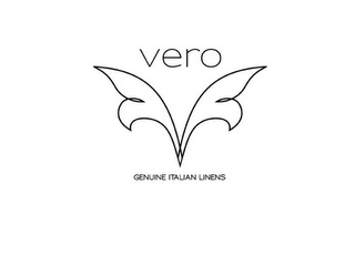 VERO GENUINE ITALIAN LINENS logo