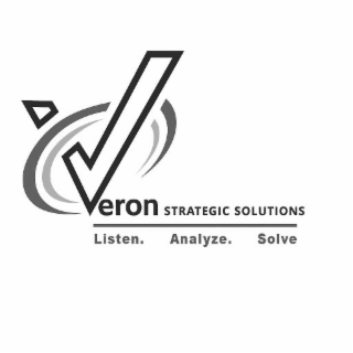 VERON STRATEGIC SOLUTIONS    LISTEN. ANALYZE. SOLVE logo