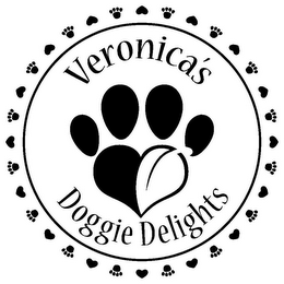 VERONICA'S DOGGIE DELIGHTS logo