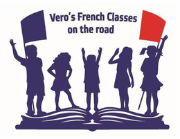 VERO'S FRENCH CLASSES ON THE ROAD logo