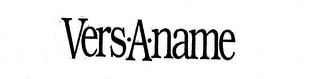 VERS A NAME logo