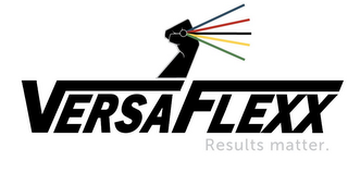 VERSA FLEXX RESULTS MATTER. logo