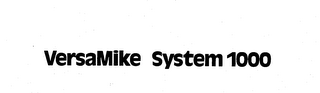 VERSAMIKE SYSTEM 1000 logo