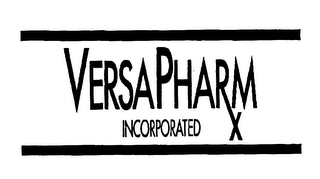 VERSAPHARM INCORPORATED X logo