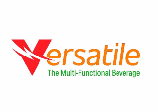 VERSATILE THE MULTI-FUNCTIONAL BEVERAGE logo
