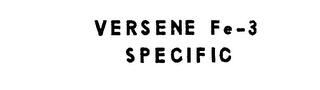 VERSENE FE 3 SPECIFIC logo