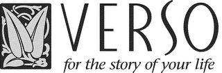 VERSO FOR THE STORY OF YOUR LIFE logo