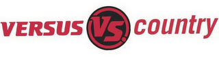 VERSUS VS COUNTRY logo
