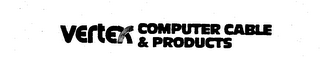 VERTEX COMPUTER CABLE & PRODUCTS logo