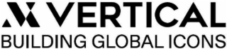 VERTICAL BUILDING GLOBAL ICONS logo