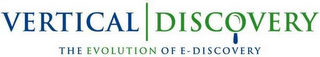 VERTICAL DISCOVERY THE EVOLUTION OF E-DISCOVERY logo